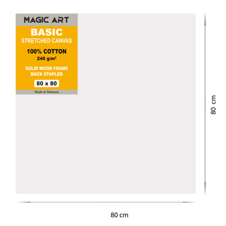 Toile Magic Art Basic 80x80 cm