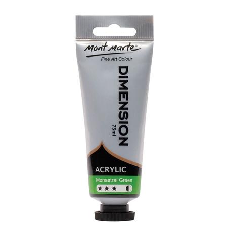 Peinture acrylique Mont Marte Dimension 75ml Vert monastral