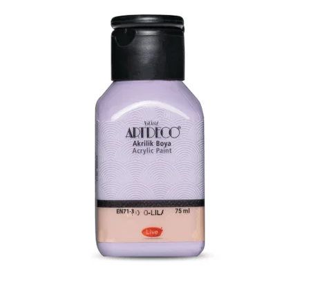 Peinture acrylique ARTDECO 75ml Lilac 3010