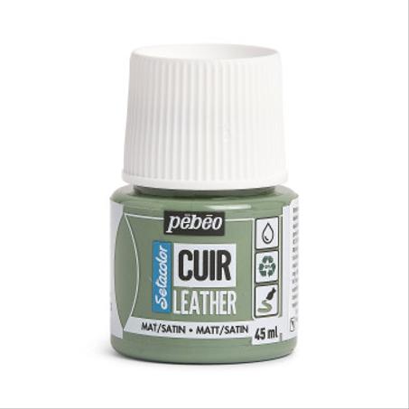 Peinture cuir Pebeo 45ml Vert matcha