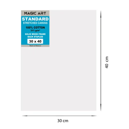 Toile Magic Art Standard 30x40 cm