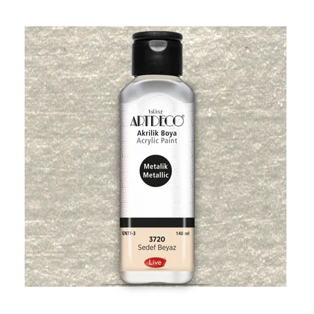 Peinture acrylique ARTDECO 140ml Blanc perle 3720
