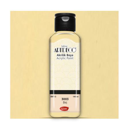 Peinture acrylique ARTDECO 140ml Beige 3003