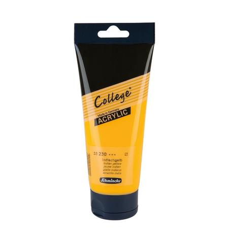 Peinture acrylique Schmincke Jaune indien 200ml