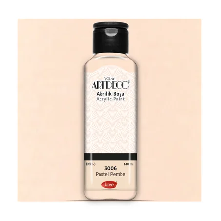Peinture acrylique ARTDECO 140ml Rose pastel 3006