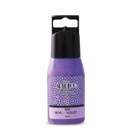 Peinture 3D Fashion ARTDECO 60ml Violet pailleté