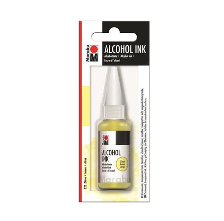 Encre alcool Marabu 20ml Citron