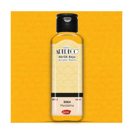 Peinture acrylique ARTDECO 140ml Mandarin 3664