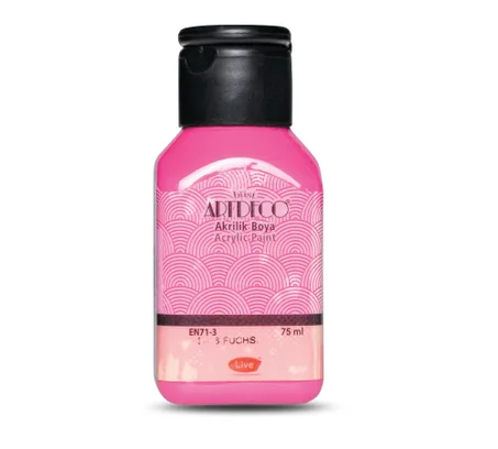 Peinture acrylique ARTDECO 75ml Fuchsia 3653