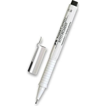 Ecco pigment Faber-Castell noir 0.8