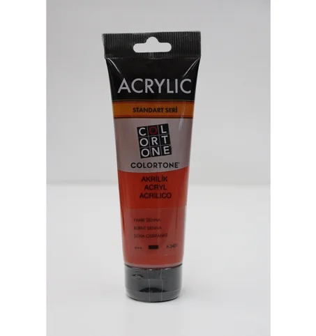 Peinture acrylique Colortone 120ml Terre de sienne brûlée