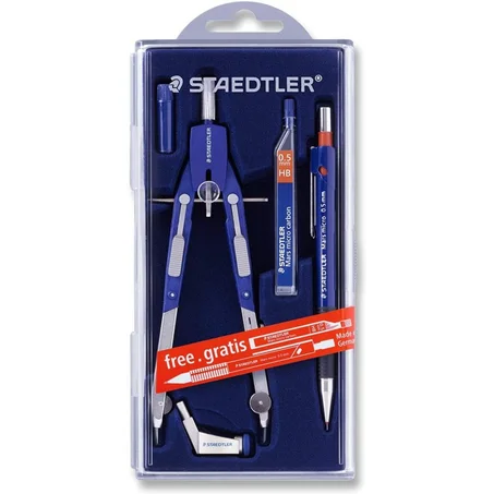 Compas à vis centrale Staedtler 552 01 PR1
