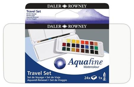 Palette Aquafine Daler Rowney 24 couleurs