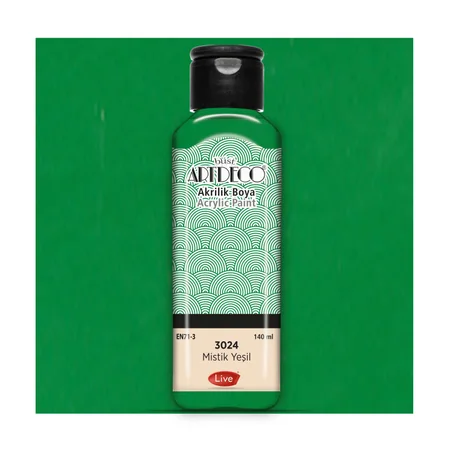 Peinture acrylique ARTDECO 140ml Vert mystique 3024