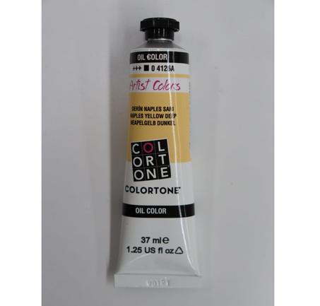 Peinture à l'huile Colortone 37ml Jaune de naples foncé