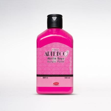 Peinture acrylique ARTDECO 500ml Fuschia 3653