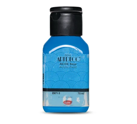Peinture acrylique ARTDECO 75ml Bleu 3610