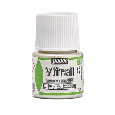 Peinture Vitrail Pebeo Nacre N°39 45ml