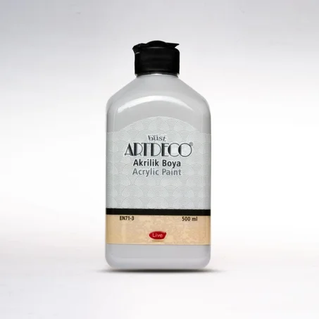 Peinture acrylique ARTDECO 500ml Gris