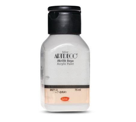 Peinture acrylique ARTDECO 75ml Gris 3047