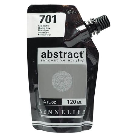 Peinture acrylique Sennelier Gris neutre 120ml