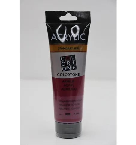 Peinture acrylique Colortone 120ml Rouge violet permanent