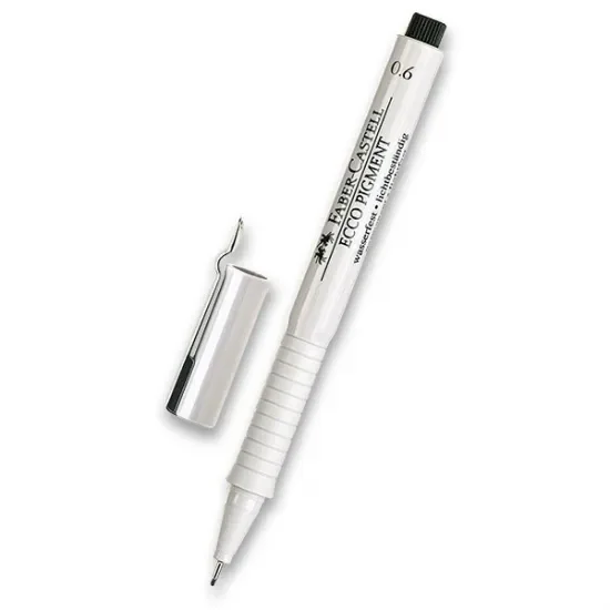 Ecco pigment Faber-Castell noir 0.6