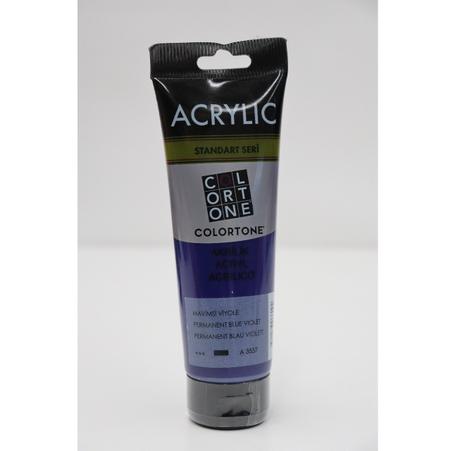 Peinture acrylique Colortone 120ml Bleu violet permanent