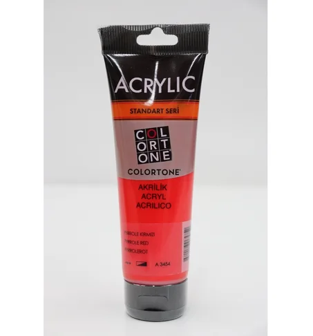 Peinture acrylique Colortone 120ml Rouge pyrrole