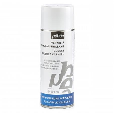 Vernis spray brillant acrylique Pebeo 400ml