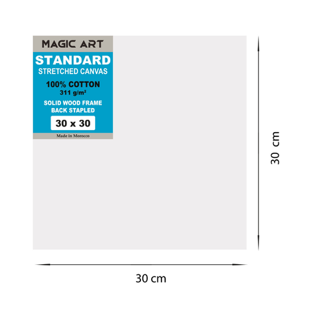 Toile Magic Art Standard 30x30 cm