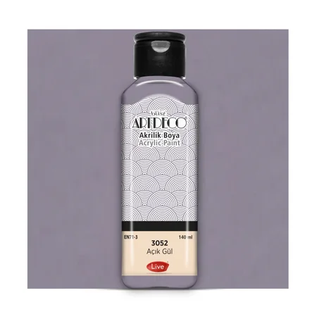 Peinture acrylique ARTDECO 140ml Rose clair 3052