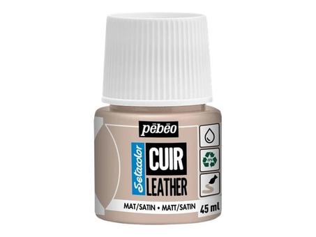 Peinture cuir Pebeo 45ml Taupe