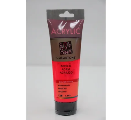 Peinture acrylique Colortone 120ml Rouge reflex