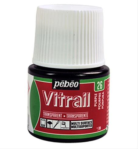 Peinture Vitrail Pebeo Pourpre N°26 45ml
