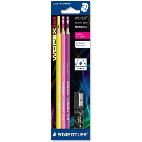 Set de crayons graphite Wopex Staedtler 5pcs