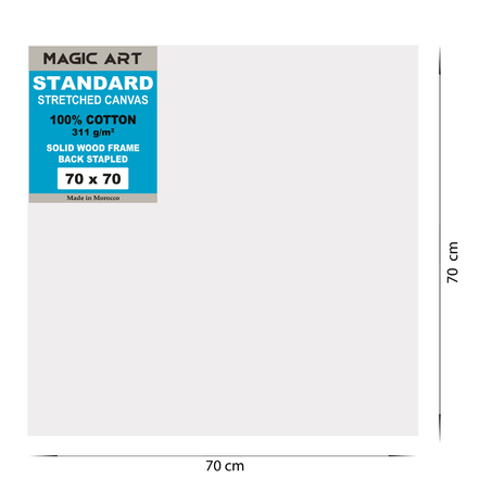 Toile Magic Art Standard 70x70 cm