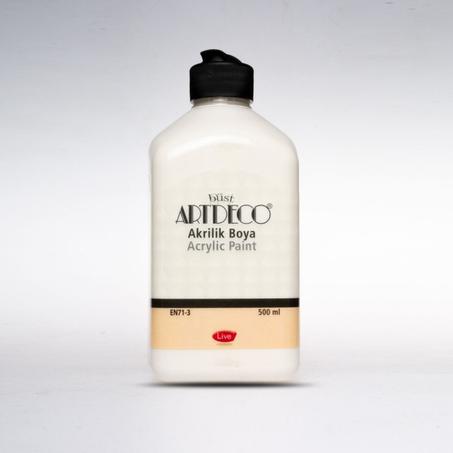 Peinture acrylique ARTDECO 500ml Crème 3646