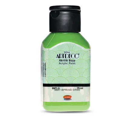Peinture acrylique ARTDECO 75ml Vert pringtemps 3667