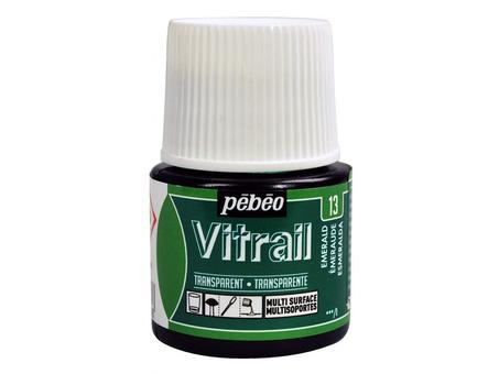 Peinture Vitrail Pebeo Emeraude N°13 45ml