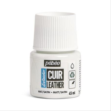Peinture cuir Pebeo 45ml Blanc pur
