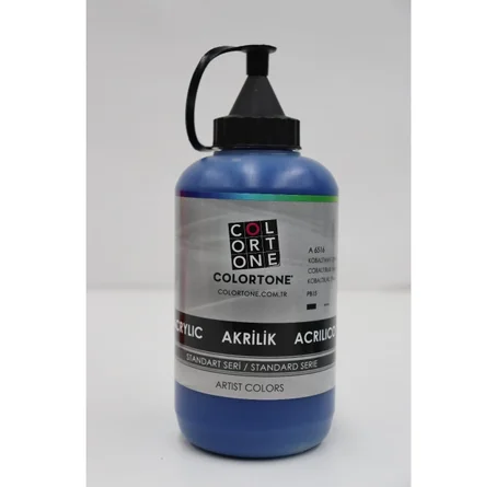 Peinture acrylique Colortone 650ml Bleu cobalt