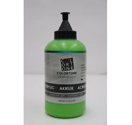 Peinture acrylique Colortone 650ml Vert jaunatre