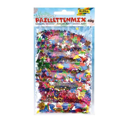 Pochette de paillettes Noel 40g Folia