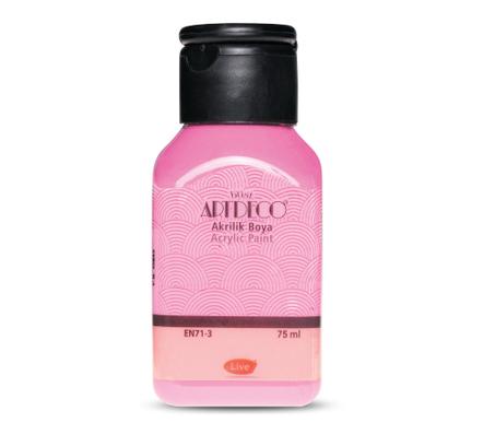 Peinture acrylique ARTDECO 75ml Rose bonbon 3678