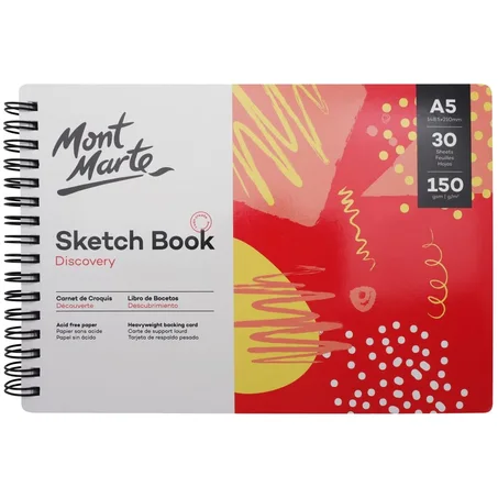 Carnet de croquis Mont Marte A5 30 feuilles 150g