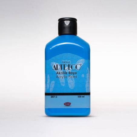 Peinture acrylique ARTDECO 500ml Bleu royal