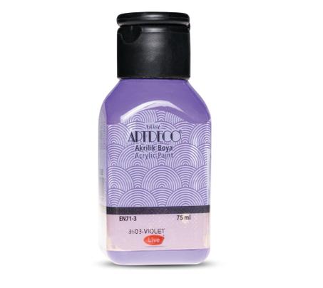 Peinture acrylique ARTDECO 75ml Violet 3608
