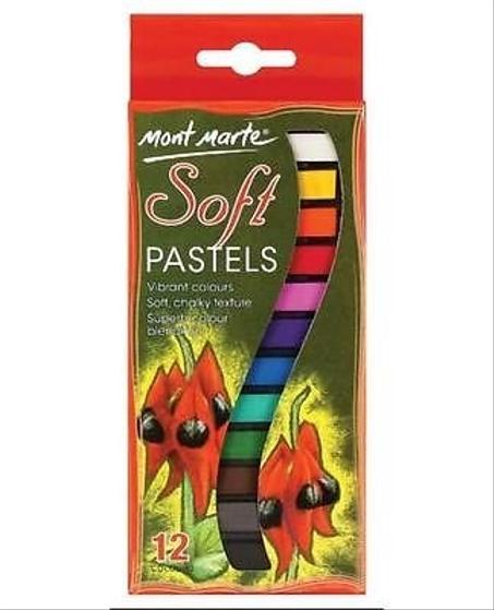 Soft Pastels Mont Marte 12 couleurs