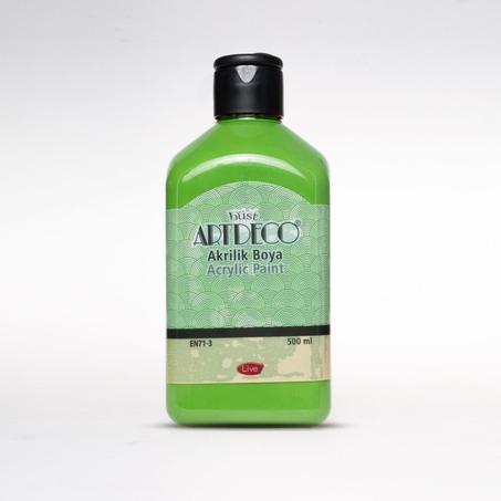 Peinture acrylique ARTDECO 500ml Vert pringtemps